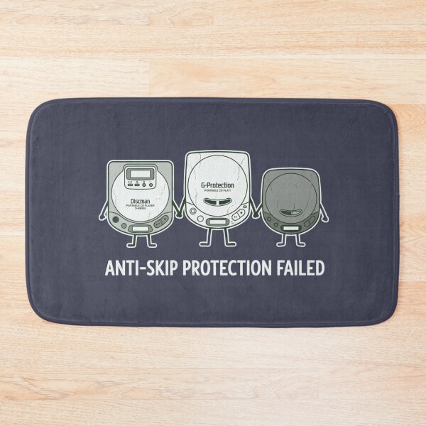 Item preview, Anti-Skip Protection Failed Portable CD Player Retro 90s Tech Nostalgia designed and sold by Covent Vaughn.