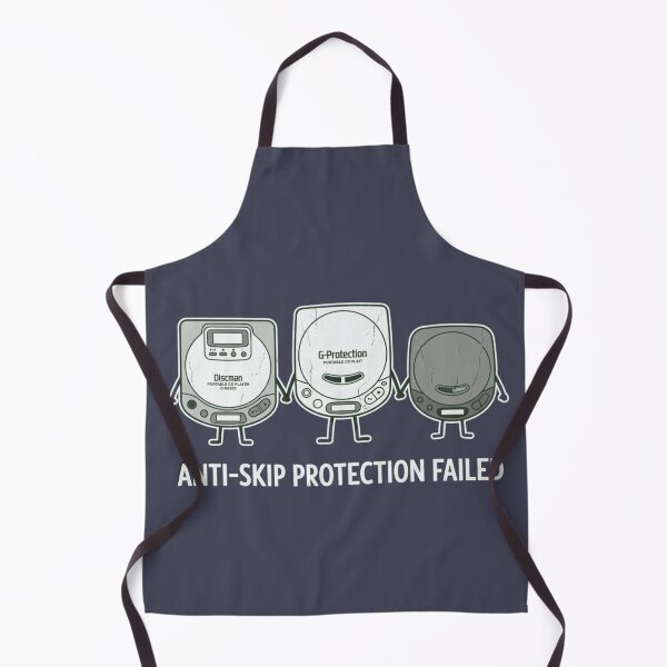 Item preview, Anti-Skip Protection Failed Portable CD Player Retro 90s Tech Nostalgia designed and sold by Covent Vaughn.