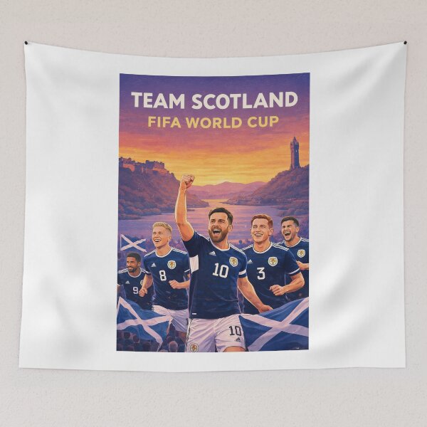Item preview, Scotland Tartan Army FIFA World Cup 2026 Hampden Park Support designed and sold by Aryabek.