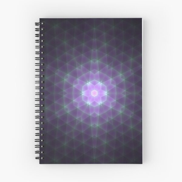 Item preview, Purple Sacred Geometry Desk Mat designed and sold by IntelliMindDesigns.