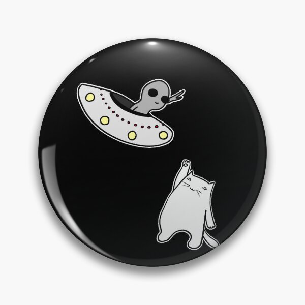Item preview, Grey Alien Cat designed and sold by eri-morie.
