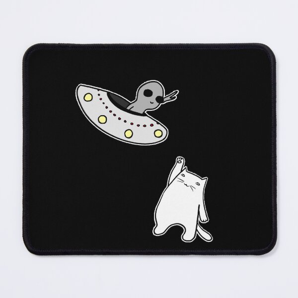 Item preview, Grey Alien Cat designed and sold by eri-morie.