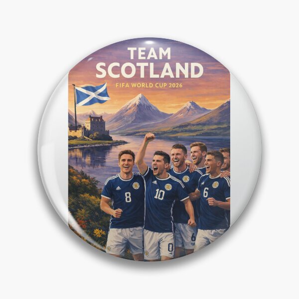 Item preview, Scotland Tartan Army FIFA World Cup 2026 Highlands Hampden Pride designed and sold by Aryabek.