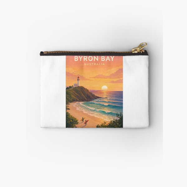 Item preview, Byron Bay Australia Cape Byron Lighthouse Wategos Beach Sunrise designed and sold by Aryabek.