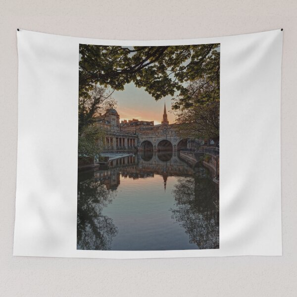 Item preview, Pulteney Bridge Sunset Reflection - the most beautiful view in bath designed and sold by duncan1980uk.