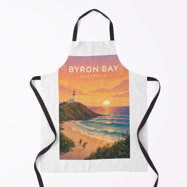 Item preview, Byron Bay Australia Cape Byron Lighthouse Wategos Beach Sunrise designed and sold by Aryabek.