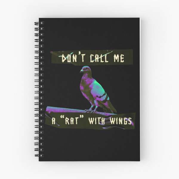 Item preview, Neon Pigeon  - Don't call me a rat with wings designed and sold by R-A Designs.