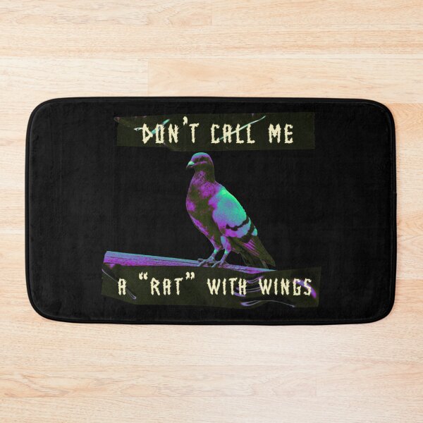 Item preview, Neon Pigeon  - Don't call me a rat with wings designed and sold by R-A Designs.