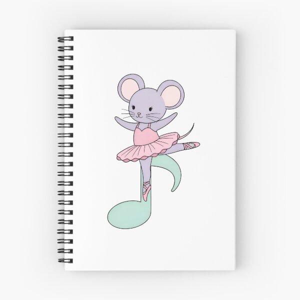Item preview, Ballerina Mouse on Music Note designed and sold by AbanoubStore.