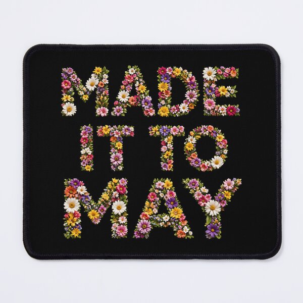 Item preview, Made It to May Floral Typography Spring Teacher Design designed and sold by PROPera-design.