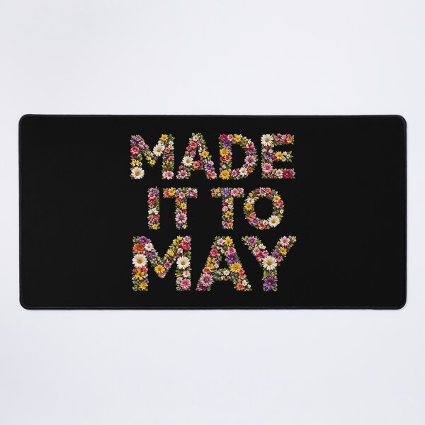 Item preview, Made It to May Floral Typography Spring Teacher Design designed and sold by PROPera-design.