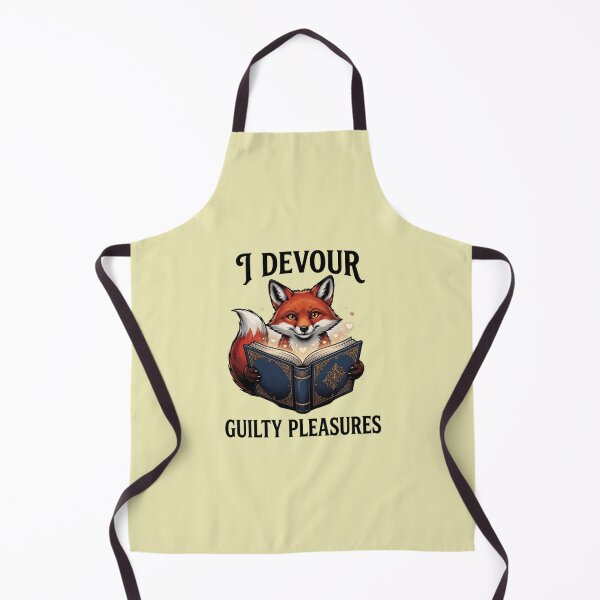 Item preview, Book Lover Fox – Guilty Pleasures Design designed and sold by Dogandesighn.