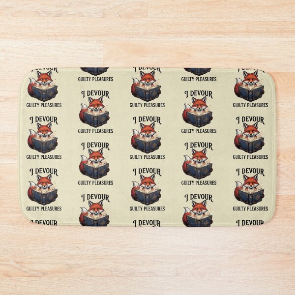 Item preview, Book Lover Fox – Guilty Pleasures Design designed and sold by Dogandesighn.