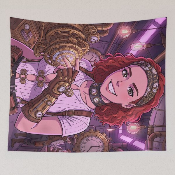 Item preview, Steampunk Magic: The Glowing Gear designed and sold by Vyxorea.