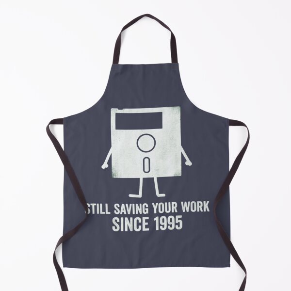 Item preview, Still Saving Your Work Since 1995 Floppy Disk Retro Programmer designed and sold by Covent Vaughn.