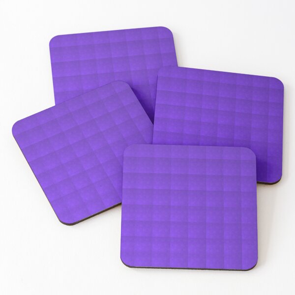 Item preview, Purple Gradient Grid Desk Mat designed and sold by IntelliMindDesigns.