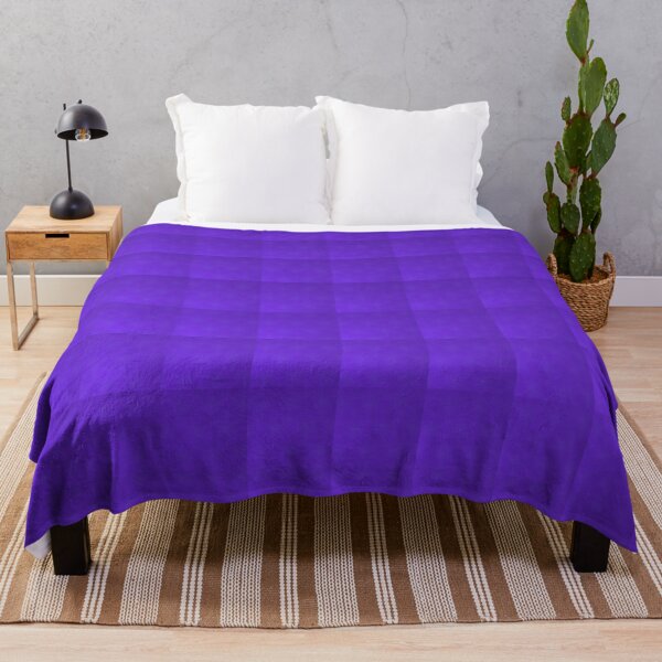 Item preview, Purple Gradient Grid Desk Mat designed and sold by IntelliMindDesigns.
