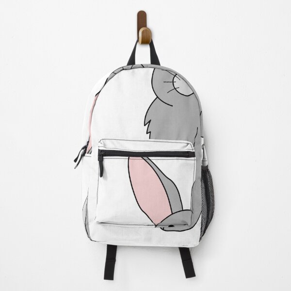 Item preview, Cute Grey Bunny Rabbit Cartoon Mascot Illustration designed and sold by Ciuszkoland.
