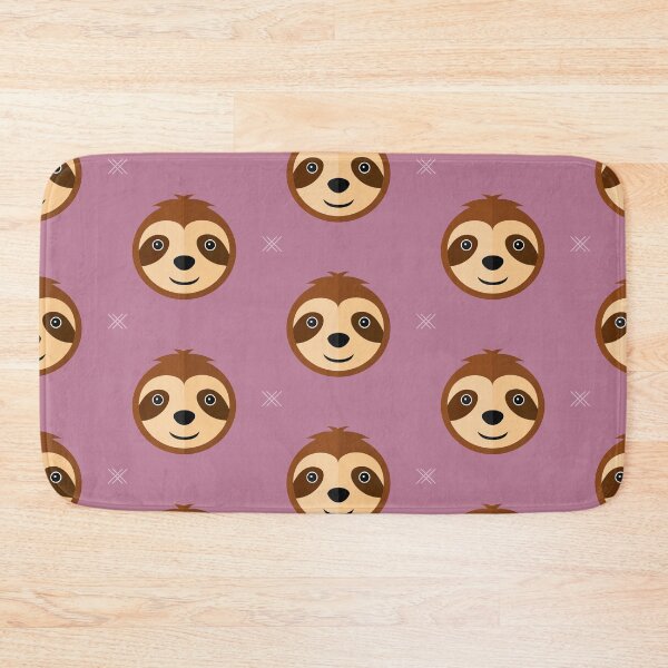 Item preview, Sloth heads on purple designed and sold by reneesillus.