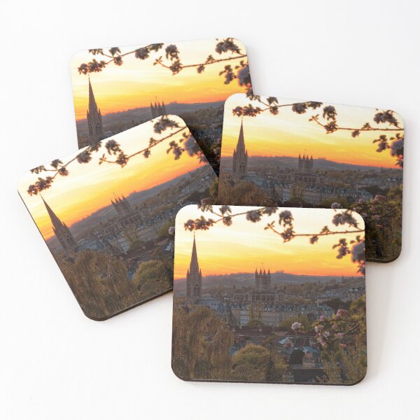 Item preview, Bath Cityscape Spring Sunset - the most beautiful view of Bath designed and sold by duncan1980uk.