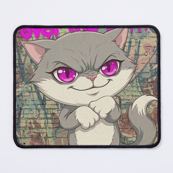 Item preview, Evil Street Cat Taking Over The World designed and sold by rygenr8.