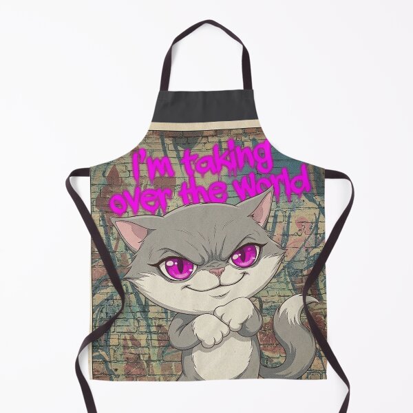 Item preview, Evil Street Cat Taking Over The World designed and sold by rygenr8.