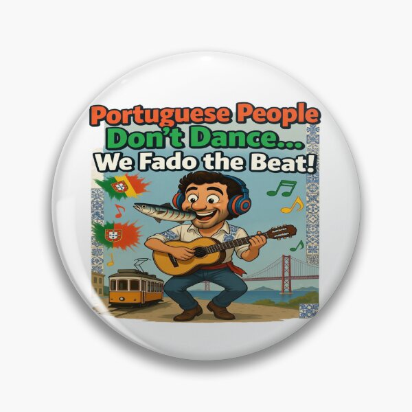 Item preview, Portuguese People Don’t Dance We Fado the Beat T-Shirt – Funny Portugal Shirt, Lisbon Guitar Music Tee, Cultural Humor Design designed and sold by Sushikidsntod.