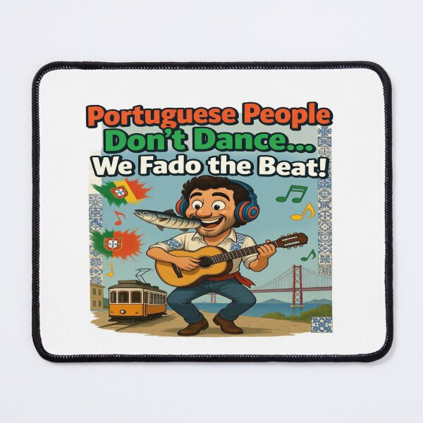 Item preview, Portuguese People Don’t Dance We Fado the Beat T-Shirt – Funny Portugal Shirt, Lisbon Guitar Music Tee, Cultural Humor Design designed and sold by Sushikidsntoddlers.