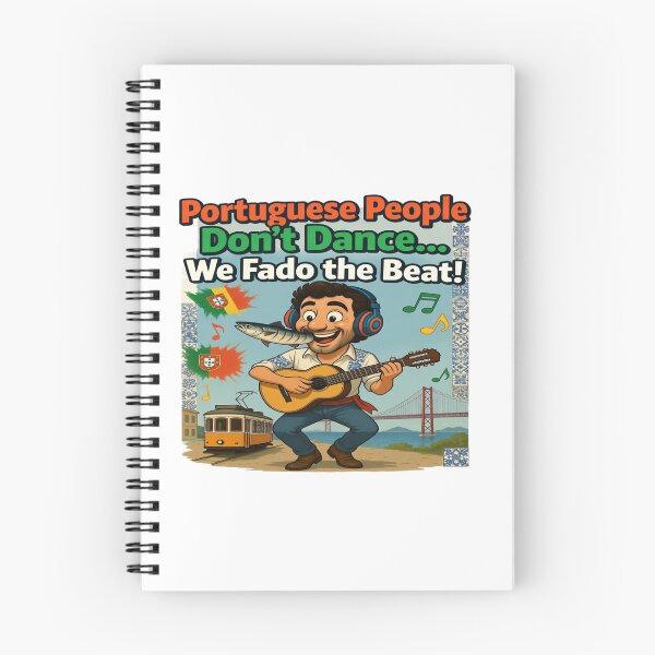 Item preview, Portuguese People Don’t Dance We Fado the Beat T-Shirt – Funny Portugal Shirt, Lisbon Guitar Music Tee, Cultural Humor Design designed and sold by Sushikidsntoddlers.