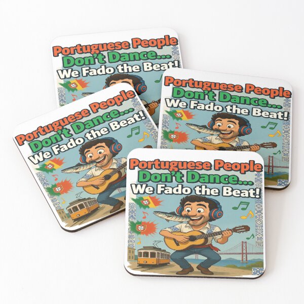 Item preview, Portuguese People Don’t Dance We Fado the Beat T-Shirt – Funny Portugal Shirt, Lisbon Guitar Music Tee, Cultural Humor Design designed and sold by Sushikidsntoddlers.