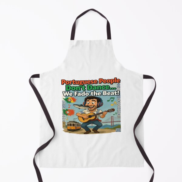 Item preview, Camiseta "Los portugueses no bailan, hacemos fado al ritmo" – Camiseta divertida de Portugal, camiseta de música de guitarra de Lisboa, diseño de humor cultural. designed and sold by Sushikidsntoddlers.