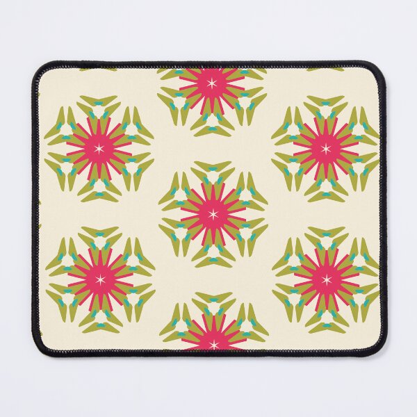 Item preview, Modern Star Flower Pattern Artwork 02 Color 05 designed and sold by Stefanie Boike.