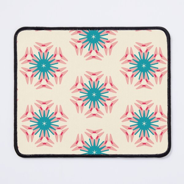 Item preview, Modern Star Flower Pattern Artwork 02 Color 04 designed and sold by Stefanie Boike.