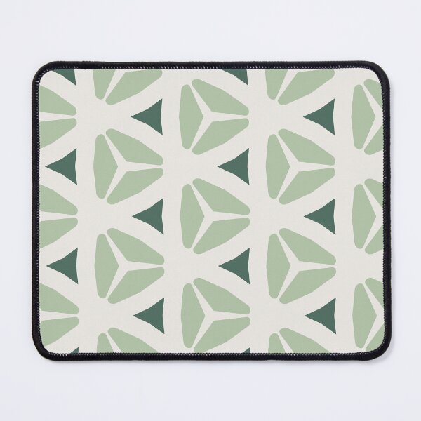 Item preview, Triangular Flowers Pattern Artwork 01 Color 01 designed and sold by Stefanie Boike.