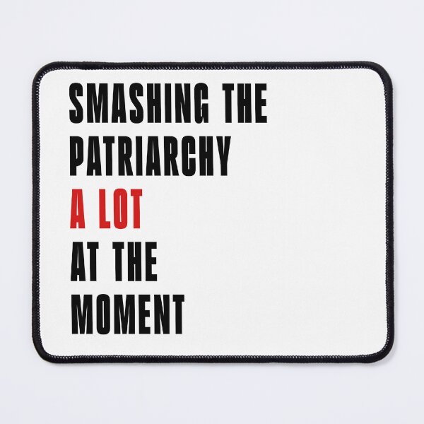 Item preview, Smashing the Patriarchy A Lot At the Moment | Taylor Swift Inspired designed and sold by CrochetBouquet.