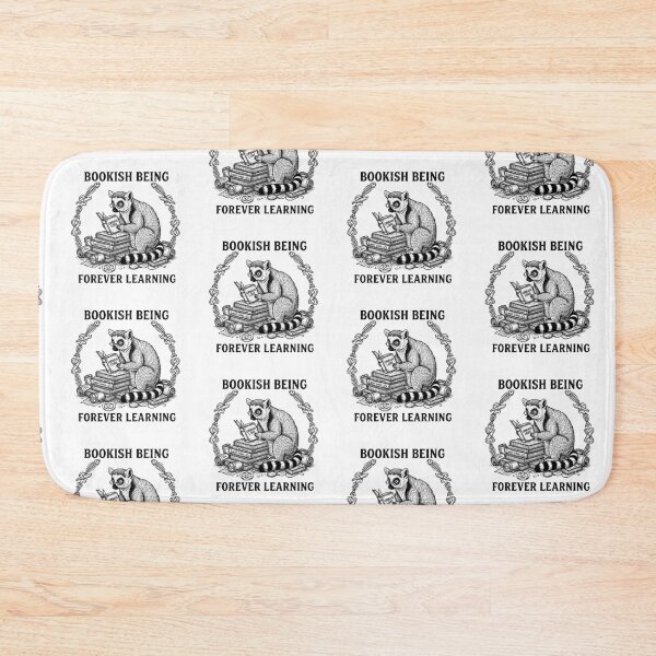 Item preview, Bookish Lemur – Forever Learning Design designed and sold by Dogandesighn.