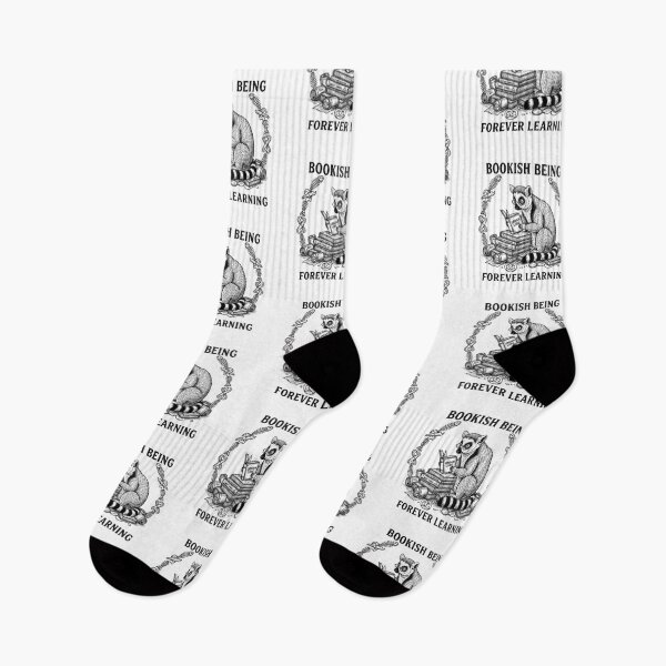 Item preview, Bookish Lemur – Forever Learning Design designed and sold by Dogandesighn.