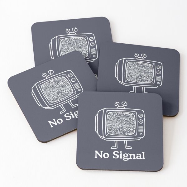 Item preview, No Signal Retro Television Static Screen Nostalgia designed and sold by Covent Vaughn.