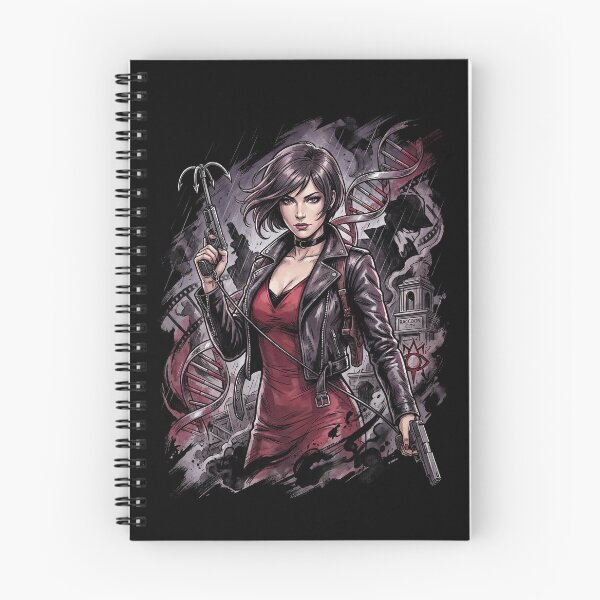 Item preview, Resident Evil Ada Wong Vaporwave Retro Synthwave Design designed and sold by Senpaiwaves.