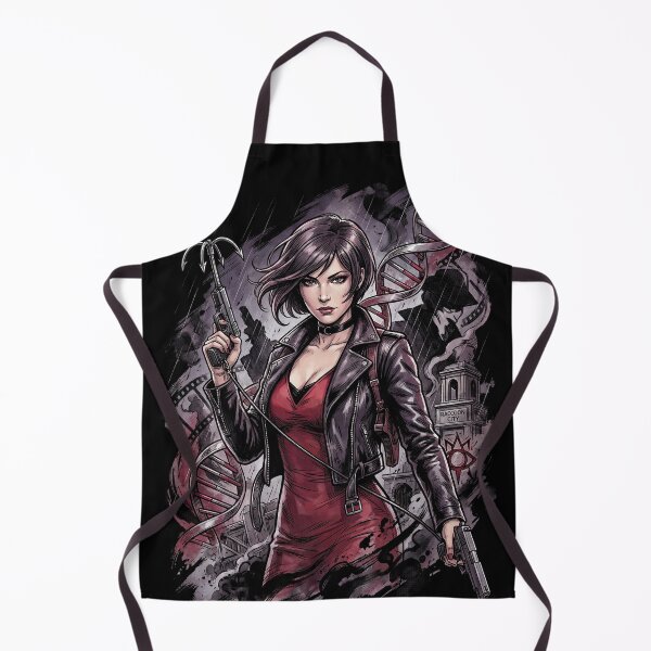Item preview, Resident Evil Ada Wong Vaporwave Retro Synthwave Design designed and sold by Senpaiwaves.