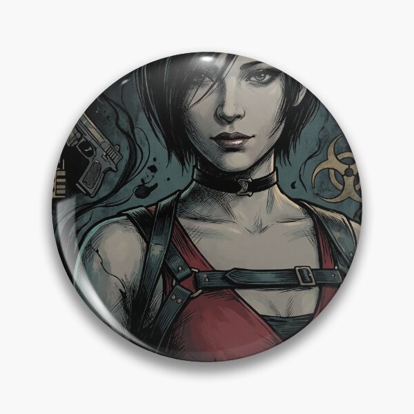 Item preview, Resident Evil Ada Wong Grunge Horror Design designed and sold by Senpaiwaves.