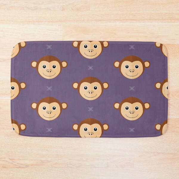 Item preview, Monkey heads on purple designed and sold by reneesillus.