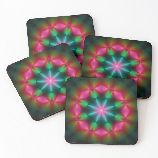 Item preview, Neon Floral Mandala Laptop Sleeve designed and sold by IntelliMindDesigns.