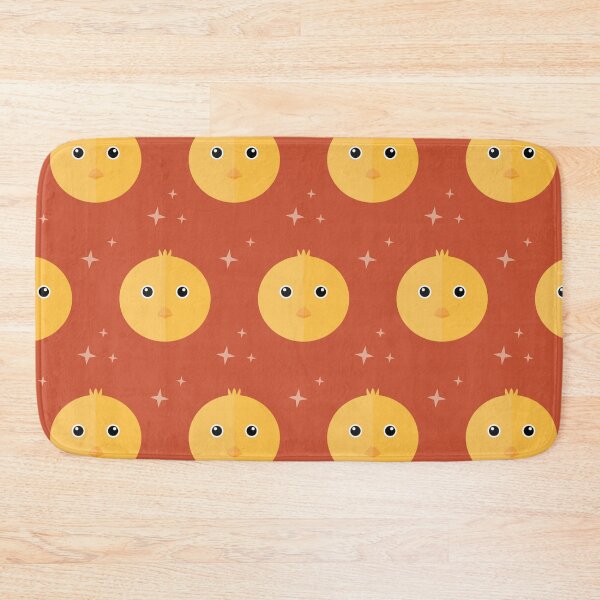 Item preview, Baby chicken heads on red designed and sold by reneesillus.