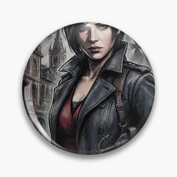 Item preview, Resident Evil Ada Wong Grunge Horror Design designed and sold by Senpaiwaves.