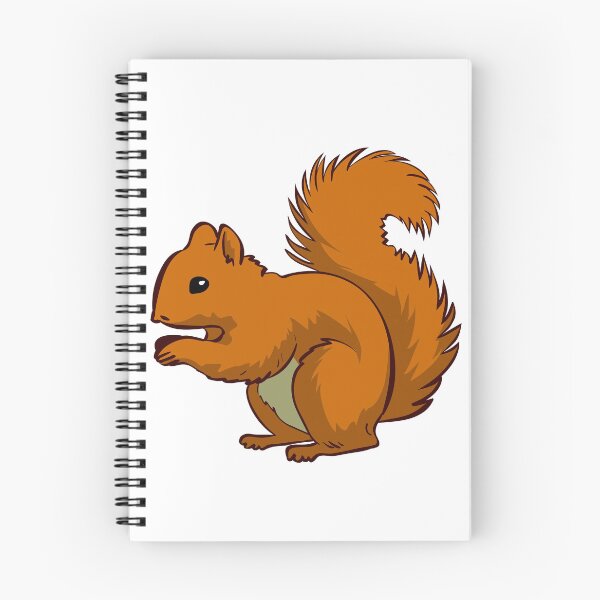 Item preview, Cute Fluffy Red Squirrel Cartoon Mascot Illustration designed and sold by Ciuszkoland.