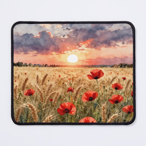 Item preview, Poppies in the Wheat Field designed and sold by Poplartree.