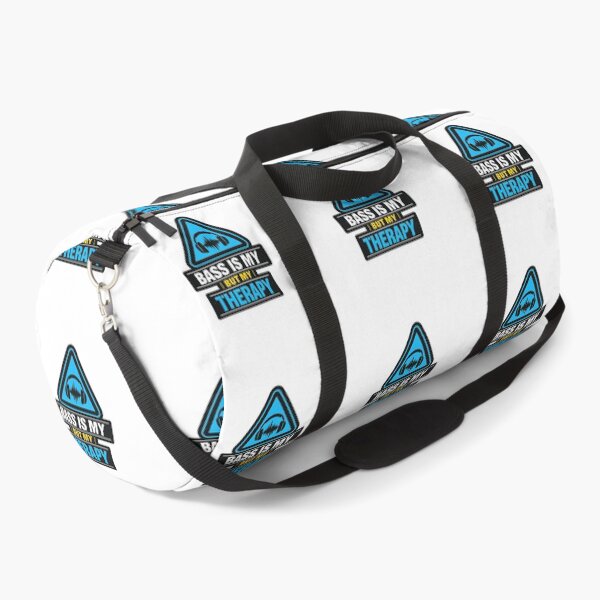 Item preview, Bass Is My Therapy Warning designed and sold by ZenRave Designs.