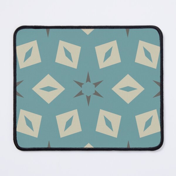 Item preview, Modern Star Flower Pattern Artwork 03 Color 04 designed and sold by Stefanie Boike.