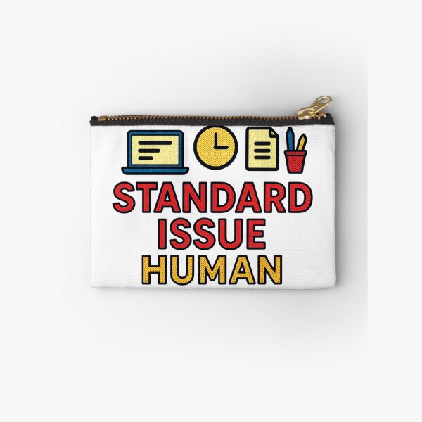Item preview, Standard Issue Human Funny Retro Pop Art Office Design designed and sold by RDproject.